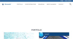 Desktop Screenshot of navamedic.com